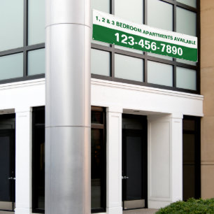 Customize Simple Large Apartment Complex Banner