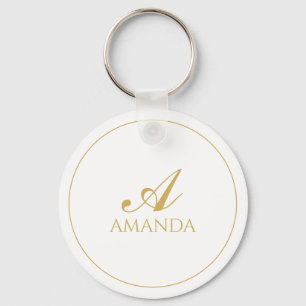 Customize Simple Name Keychain