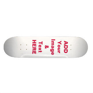 Customize Skateboard Add Image & Text Instructions