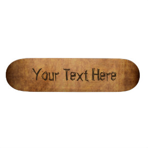 Customize Skateboard with Your Text or Delete it