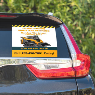 Customize Skid Steer For Hire Small Business Truck