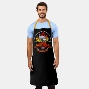 Customize Smoker Pit Grilling Barbecue Business Apron