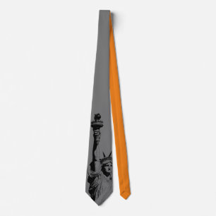 Customize Statue of Liberty Party Tie