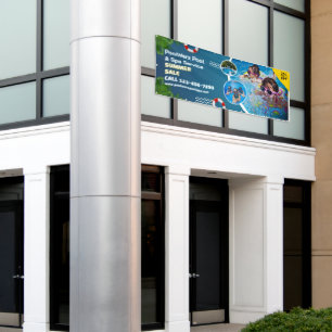 Customize Swimming Pool Spa Maintenance Promo Banner