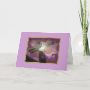 Customize Sympathy or Easter Card