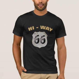 Customize T-shirt with favourite Highway Number