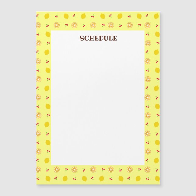 Customize Text Lemon Cherry (Front)