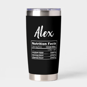 Customize Thank You Bridesmaid Sister BFF Birthday Insulated Tumbler