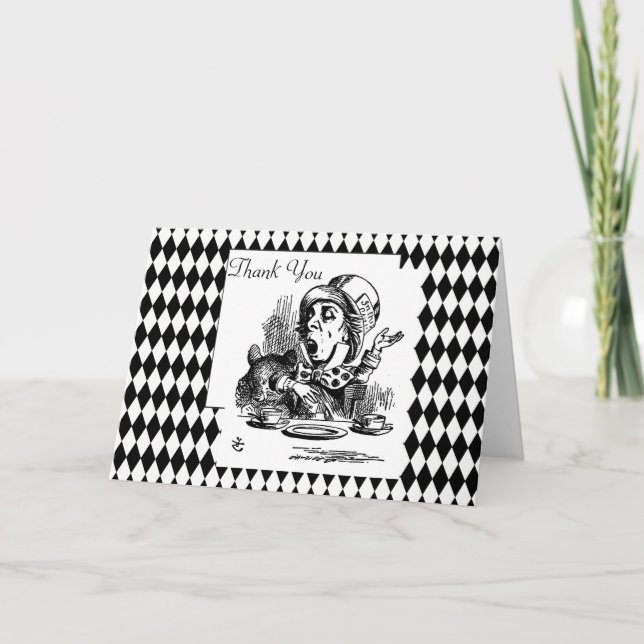 Customize Thank You Mad Hatter (Front)