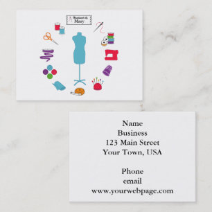 Customize the Label Business Card
