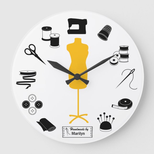 Customize the Label Clock (Front)