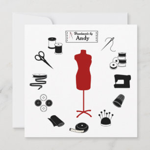 Customize the Label Flat Card