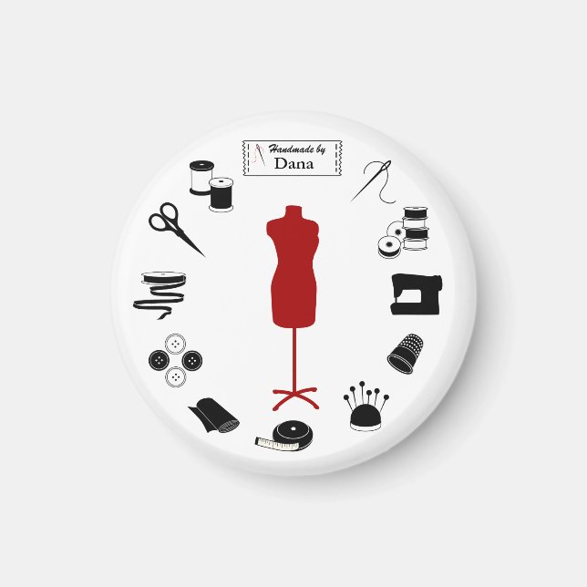 Customize the Label Magnet (Front)