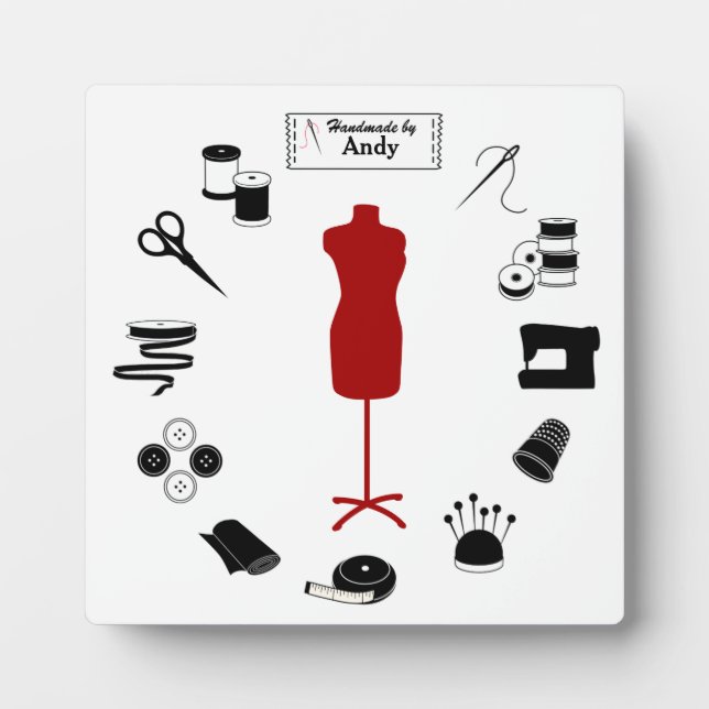 Customize the Label Plaque (Front)