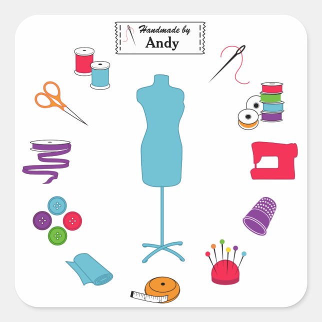 Customize the Label Sew Right (Front)