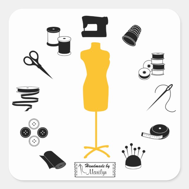 Customize the Label Sticker (Front)