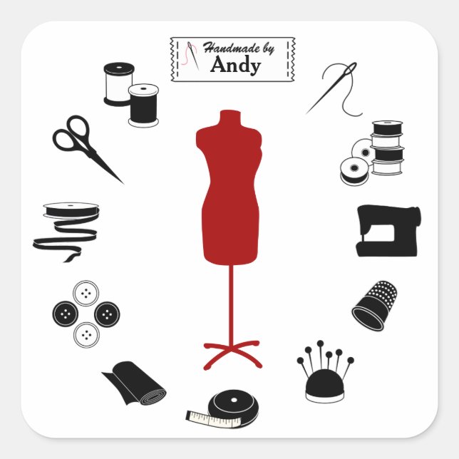 Customize the Label Stickers (Front)