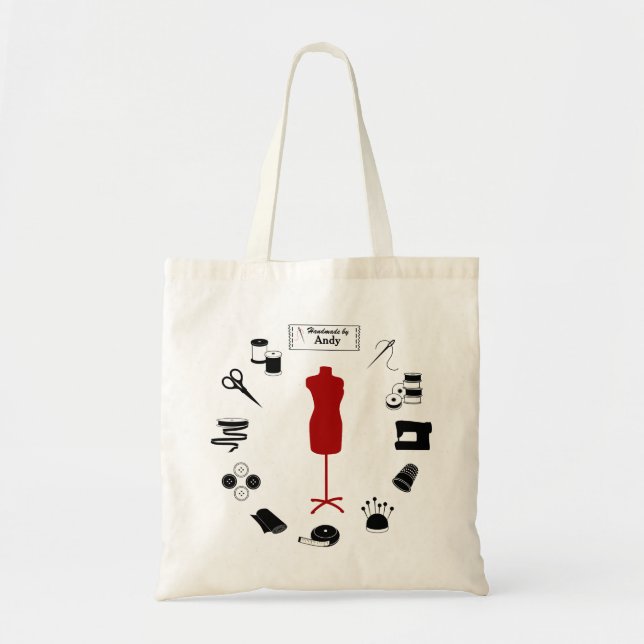 Customize the Label Tote Bag (Front)