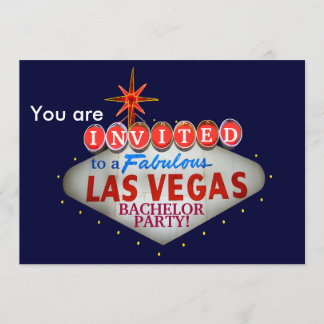 Customize the Las Vegas Welcome Sign Invitation