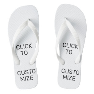CUSTOMIZE THESE FLIP FLOPS