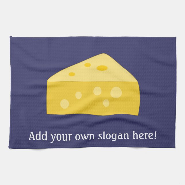 Customize this Big Cheese graphic Kitchen Towel (Horizontal)