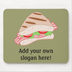Customize this BLT Sandwich Graphic Mouse Pad