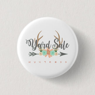 Customize This BOHO Yard Sale Button