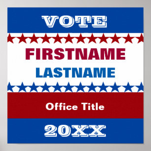 Customize this Campaign Template Poster