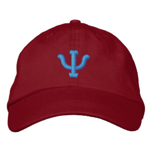 Customize this cap/DIY Greek alphabets Embroidered Hat