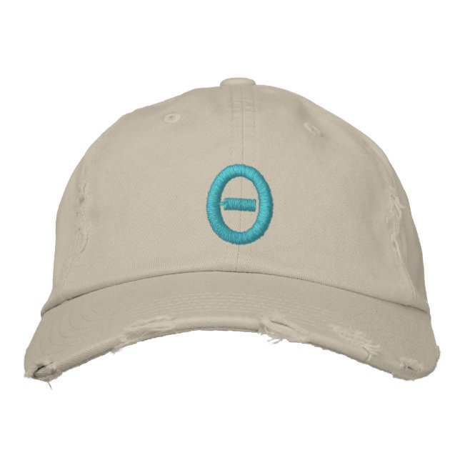 Customize this cap/DIY Greek alphabets Embroidered Hat (Front)