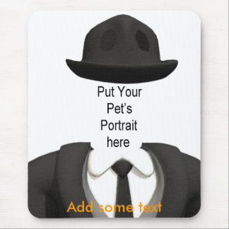 Customize this Card with your Pet's Face! Mouse Pad