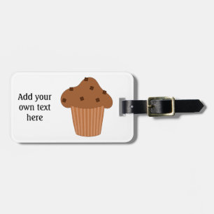 Customize this Choc Chip Muffin graphic Luggage Tag