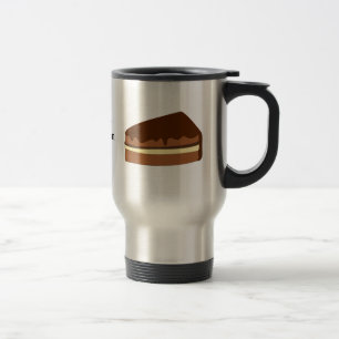 Customize this Chocolate Cake graphic Travel Mug