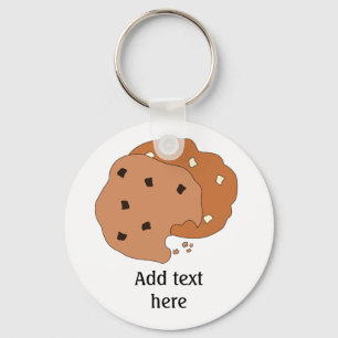 Customize this Cookies graphic Keychain