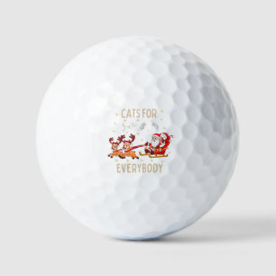 Customize This Design: Cats for Everybody Golf Balls