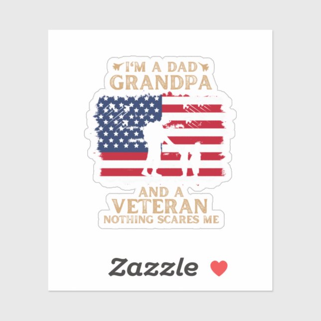 Customize This Design: I'm a Dad Grandpa  (Sheet)