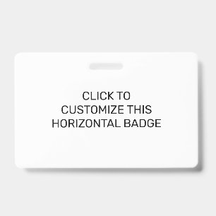 CUSTOMIZE THIS HORIZONTAL BADGE