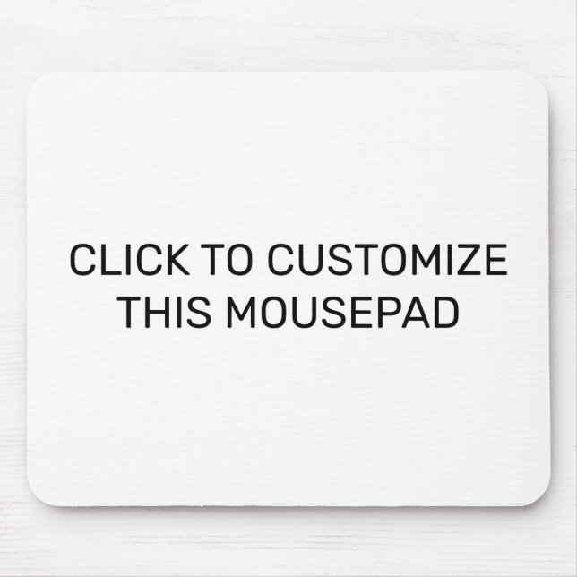 CUSTOMIZE THIS MOUSEPAD (Front)