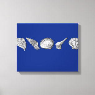 Customize This Original Seashell Art Canvas Print