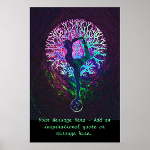 Customize this Poster - Yoga Tree