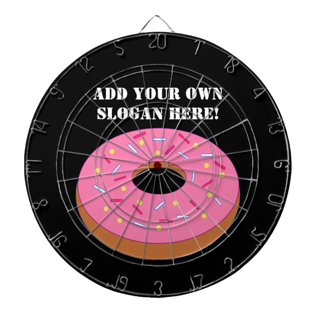 Customize this Ring Doughnut Graphic Dartboard (Front)