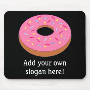Customize this Ring Doughnut Graphic Mouse Pad