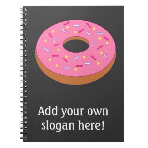 Customize this Ring Doughnut Graphic Notebook