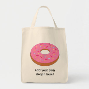 Customize this Ring Doughnut Graphic Tote Bag