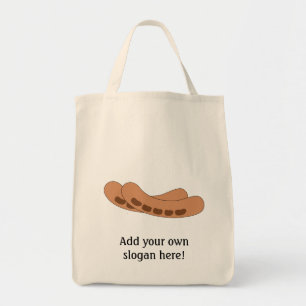 Customize this Sausages graphic Tote Bag