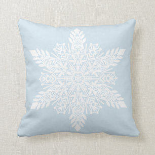 Customize this Snowflake Pillow