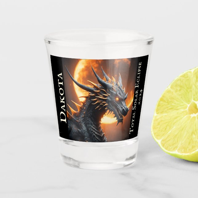 Customize this souvinier shot glass with recipient (Front)