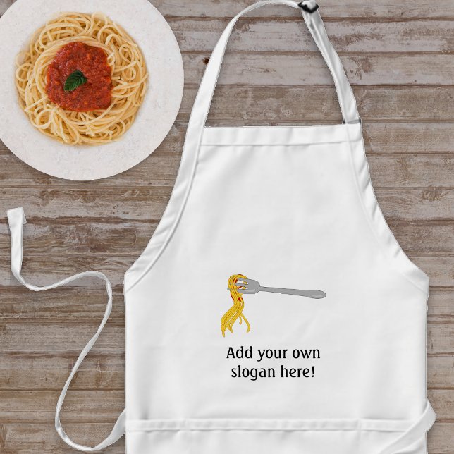 Customize this Spaghetti Pasta graphic Standard Apron (Creator Uploaded)