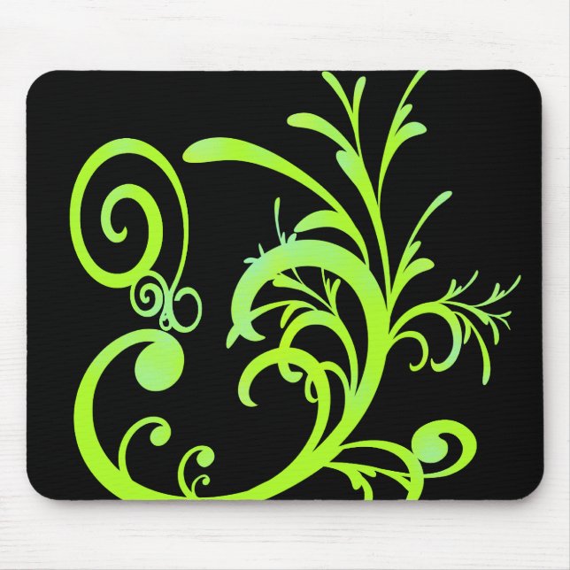 Customize to any colour of Background Mouse Pad (Front)