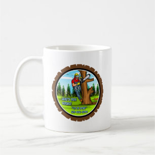Customize Tree Service Removal Service Business Coffee Mug